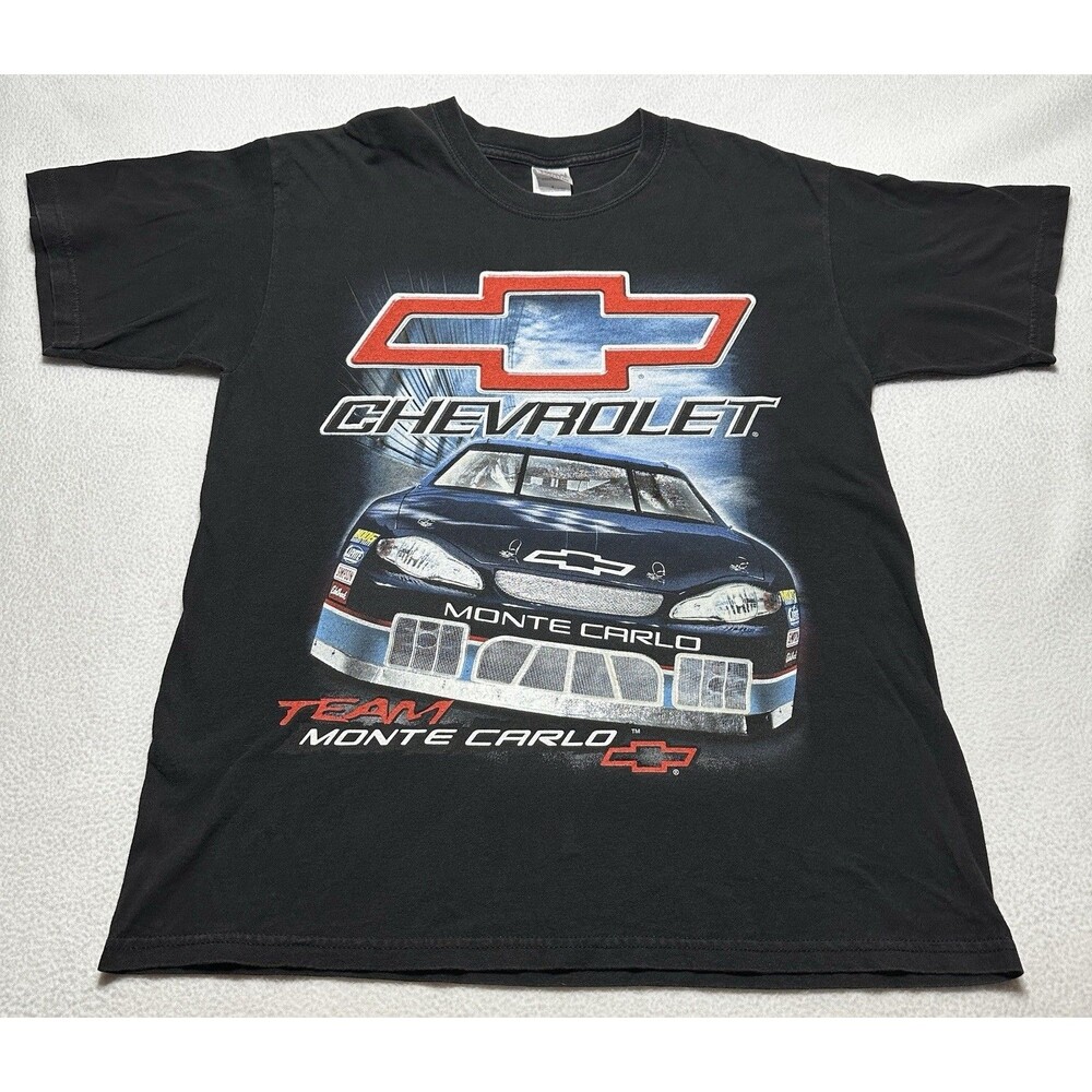 2004 NASCAR Chevrolet Monte Carlo Racing Tour Shirt Adult Men's Large Vintage